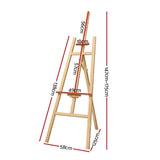 Artiss Painting Easel Stand Wedding Wooden Easels Tripod Shop Art Display 175cm