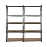 Giantz 4X1.8M Garage Shelving Warehouse Rack Storage Shelves Pallet Racking Charcoal