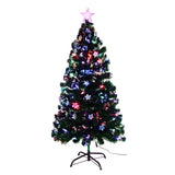 Jingle Jollys Christmas Tree 1.5M LED Xmas trees with Lights Multi Colour