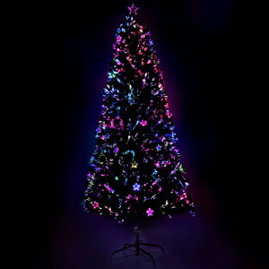 Jingle Jollys Christmas Tree 1.8M LED Xmas trees with Lights Multi Colour