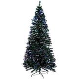 Jingle Jollys Christmas Tree 1.8M LED Xmas trees Optic Fibre Multi Colour