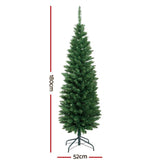 Jingle Jollys Christmas Tree 1.8M Xmas Trees Green Decorations 300 Tips