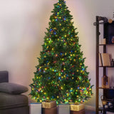 Jingle Jollys Christmas Tree 2.1M Green With 1134 LED Lights Multi Colour