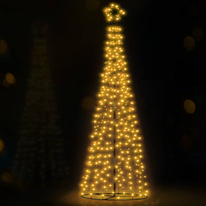 Jingle Jollys Solar Christmas Tree 3.6M LED Xmas Tree 8 Light Modes