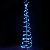 Jingle Jollys 2.4M LED Christmas Tree Motif Lights Outdoor Colourful 8 Modes