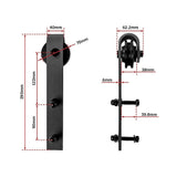 Darrahopens.com.au-1.8m Sliding Barn Door Hardware