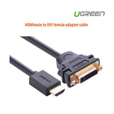 UGREEN HDMImale to DVI female adapter cable (20136)