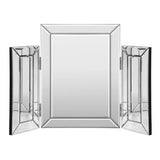 Artiss Mirrored Furniture Makeup Mirror Dressing Table Vanity Mirrors Foldable