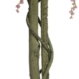 Pink Flowering Artificial Wisteria 180cm