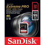 SanDisk 32GB Extreme PRO UHS-I SDHC Memory Card (V30) 95mb/s  SDSDXXG-032G-GN4IN