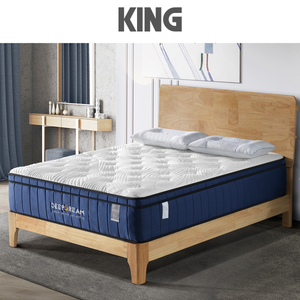 Cool Gel Memory Foam Mattress 5 Zone Latex 34cm - King