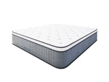 Cooling Gel Seven-Zone Hybrid Tri-Foam Spring Euro Mattress Double