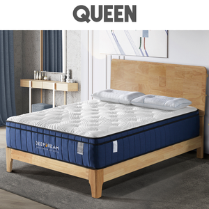 Cool Gel Memory Foam Mattress 5 Zone Latex 34cm - Queen